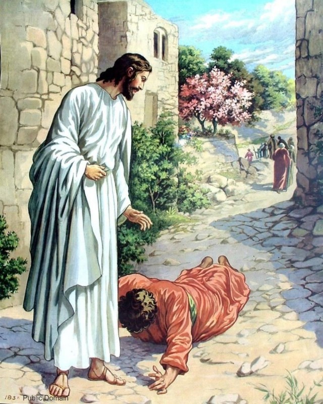 Isus si leprosul